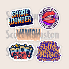 Load image into Gallery viewer, Magic &amp; Wonder Stickers!